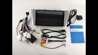 Штатная магнитола Toyota Camry 40  2007-2011 Android 8.1 на Американки и Европейки проводка