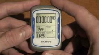Garmin Edge 500 and Edge 705