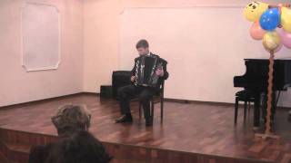 Мелихов Евгений лауреат конкурса "Весёлый Аккордеон"