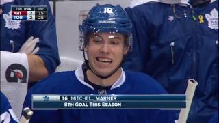 Marner ends goal drought with breakaway snipe