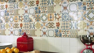 ПЛИТКА в стиле ПЭЧВОРК для кухни и ванной. Комбинации и варианты применения
