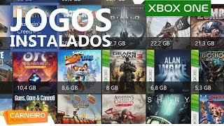 O HD DO XBOX ONE X SUPORTA QUANTOS JOGOS INSTALADOS AO MESMO TEMPO?