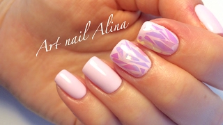 Техника Битое Стекло. ДИЗАЙН НОГТЕЙ Эффект "Битое Стекло" Shattered glass nail art