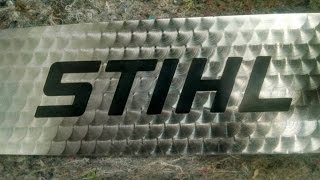 Неубиваемая шина на бензопилу Husqvarna 365 SP/Long life bar on the Husqvarna
