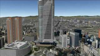 Cities in 3d - Tokyo, Kobe, Osaka, Kyoto