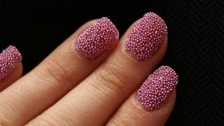 Caviar manicure (Sugar nails)/Икорный маникюр