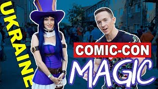 Comic Con Ukraine reacts to Magic!! - 2018