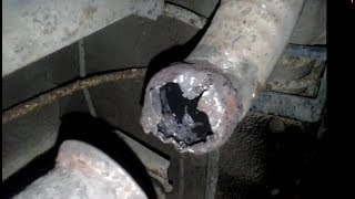 БЫСТРЫЙ РЕМОНТ ВЫХЛОПНОЙ ТРУБЫ БЕЗ ПОМОЩИ СВАРКИ