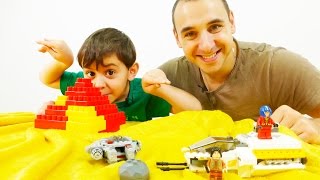 Папа Роб и Ярик! Игрушки Лего Star Wars.