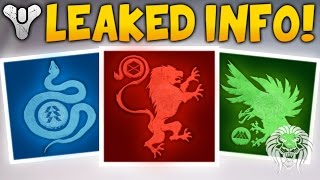 Destiny 2: LEAKED SUBCLASS INFO! New Creature Themed Classes For Hunter, Titan & Warlock