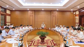 Họp Thường trực Ban Chỉ đạo Trung ương về phòng, chống tham nhũng