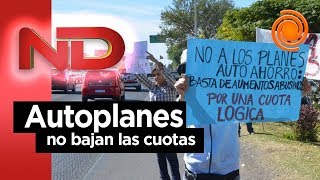 Autoplanes: denuncian que empresas no cumplen  fallo judicial