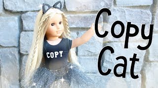 DIY American Girl Doll Cat Ears Headband and Costume