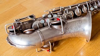 Vintage Alto Saxophone Buesher Truetone 1914 + Selmer Soiloist Mouthpiece