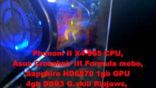 My Gaming Pc - Phenom 2 X4 965, Saphire 6870, Asus Crosshair 3 Formula