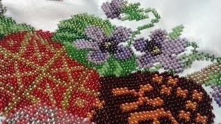 Вышивка бисером. Подготовка, организация рабочего места, техника вышивания.