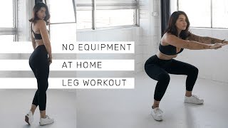 No Equipment Butt and Thigh Home Workout // Lower Body Workout