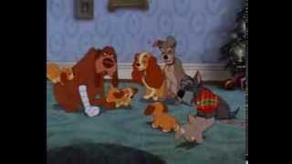 Lady And The Tramp - Last Scene - Christmas Family Together