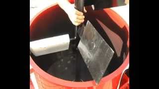 The Rotatub - Rubber Wetpour Mixer