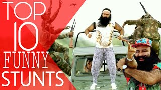 TOP 10 Funny Stunts ??? by RAM RAHIM SINGH.