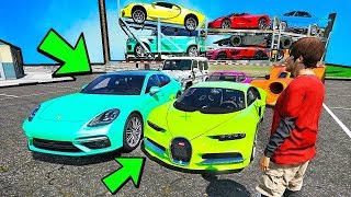 УГНАЛ 10 ЧИТЕРСКИХ МАШИН ЗА 180 СЕКУНД В ГТА 5! БИТВА ВОРОВ В GTA 5 ONLINE!