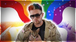 TURNED MY HAIR INTO THE PRIDE FLAG