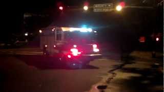 Heavy Rescue 51 Responding Tualatin Valley Fire & Rescue (1999 Pierce Quantum) Lake Oswego, Oregon