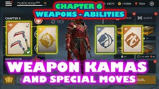 Shadow Fight 3 Chapter 6 New Weapons and Abilities: KAMAS and All Special Moves √
