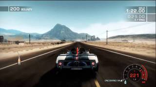 Need for Speed: Hot Pursuit Pagani Zonda Gameplay