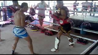 Saenchai pad work 2011