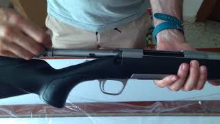 Unboxing Browning X-Bolt SF