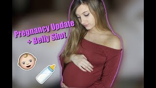 24-26 Week Pregnancy Update + Belly Shot! | Christina Crockett