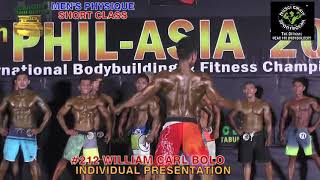 MEN'S PHYSIQUE  IN SHORT CLASS - 2017 NAC PHIL-ASIA INT'L BODYBUILDING & FITNESS CHAMPIONSHIPS