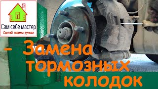 Замена передних тормозных колодок NAC (Ниссан Алмера Классик)
