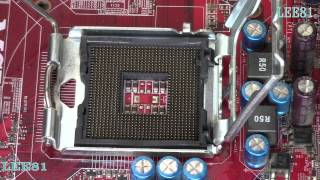 моддинг 775  LGA775 Support For LGA771 Xeon 5460 3.2GHz CPUs HD качество