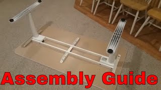 IKEA BEKANT Adjustable Desk Assembly Instructions