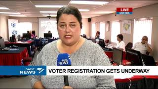 Voter registration gets under way in the Western Cape