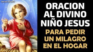 Oración al Divino Niño Jesús para pedir un Milagro en el hogar