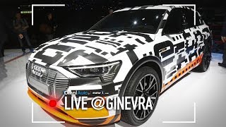 Audi e-tron, è 100% elettrica e arriva nel 2018 | Salone di Ginevra 2018