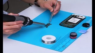 КОВРИК ДЛЯ ПАЙКИ. Лопатки-ковырялки. Зарядка iphone.  AliExpress.