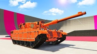 ЖЕЛЕЗНЫЙ ТАНК МОНСТР ПРОТИВ ДЕДЛАЙНА И МАШИН В GTA 5 ONLINE