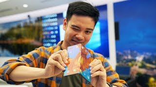 Nyobain HP 37 Juta yang bisa dilipet!