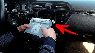 Замена магнитолы КИА РИО 4 и подключение GPS антенны - ВСЁ ПРОСТО