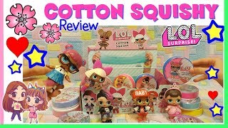 COTTON SQUISHY...adesso è anche LOL SURPRISE!!! Unboxing edicola By Lara e Babou