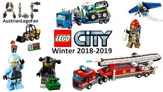 Lego City Sets Winter 2018 - 2019 - Lego Speed Build Review