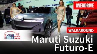Maruti Suzuki Futuro-E walkaround review | Auto Expo 2020 | OVERDRIVE