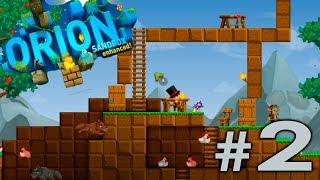 Игра Орион 2 / Orion 2 Enhanced #2  Сколько всего нового! Пережил ночь и построил кровать.