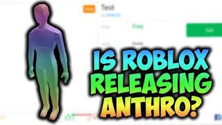 Is ROBLOX Releasing Anthro..?