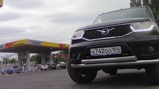 ГБО метан на УАЗ Патриот.