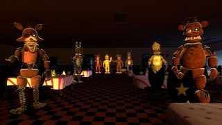 Garry's mod Addon Fredbear's Family Diner Animatronics Especial 30 Subs